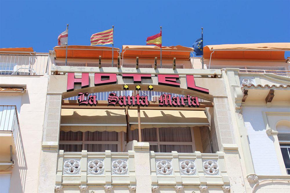 La Santa Maria Hotell Sitges Eksteriør bilde